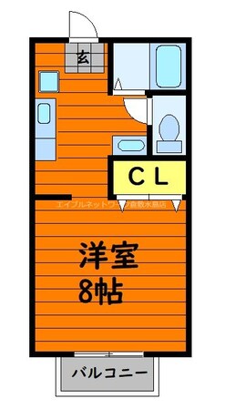 フラワーCの物件間取画像